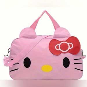 Hello Kitty Large Pink Duffle Bag, New
